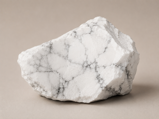 White Howlite: The Calming Stone for Stillness, Sleep, and Peaceful Rituals