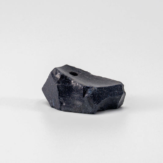 Sparkling navy Blue Goldstone incense holder