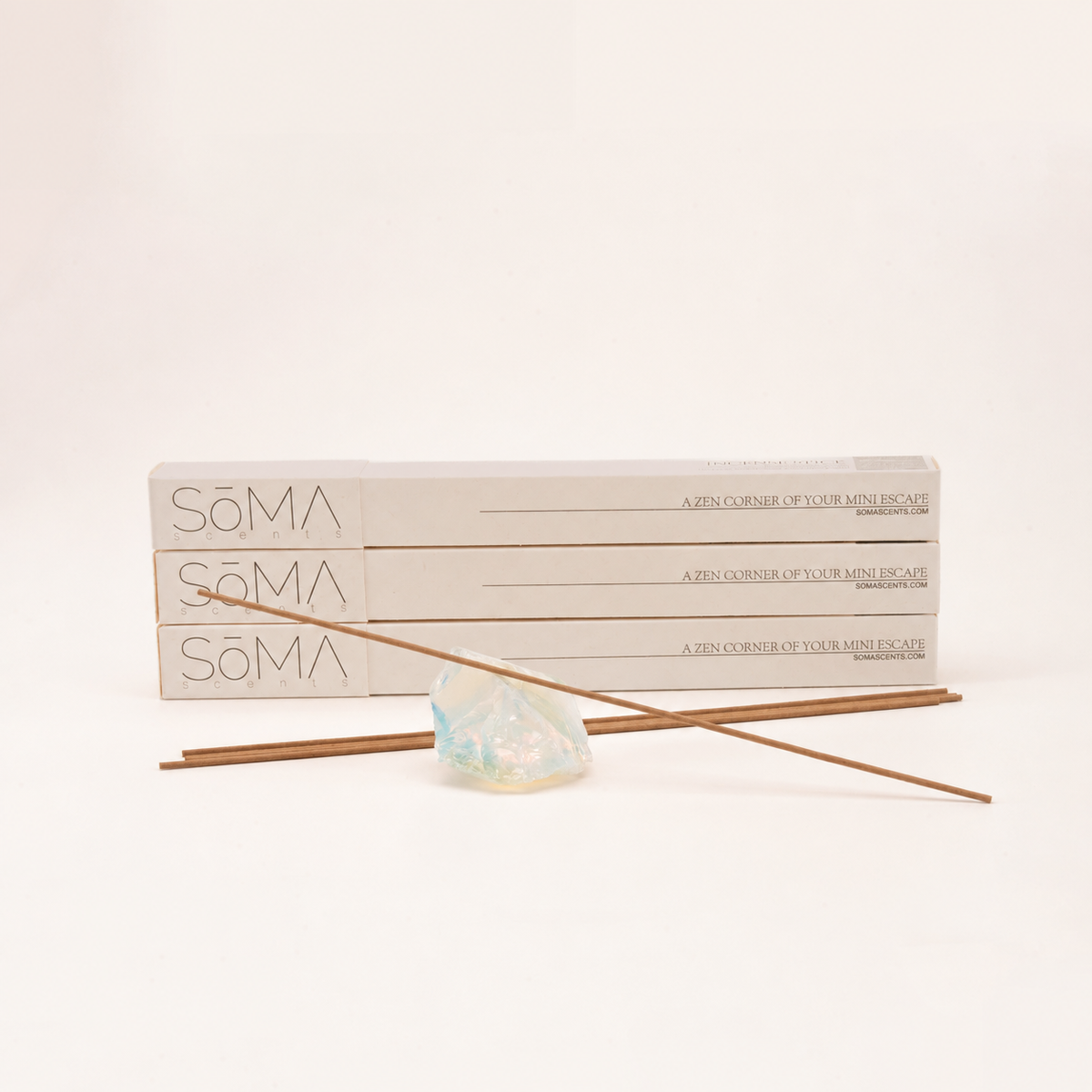 Incense Sticks & Gemstone Ritual Set